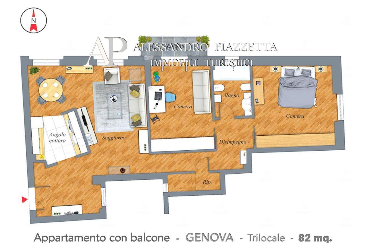 Casa Ri Al Mare Apartment เจนัว ภายนอก รูปภาพ